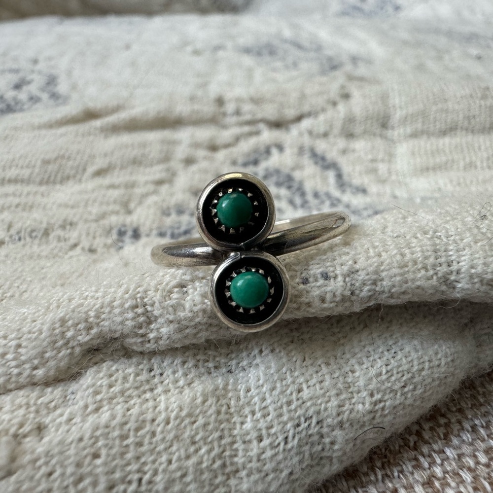 Silver and Turquoise ring